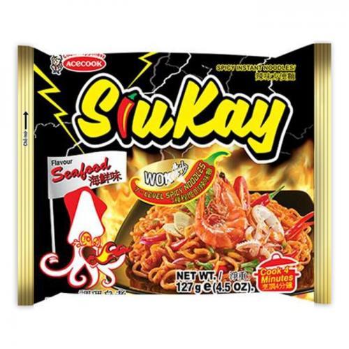 Acecook SIUKAY Instant Noodle With Seafood Flavour 127g