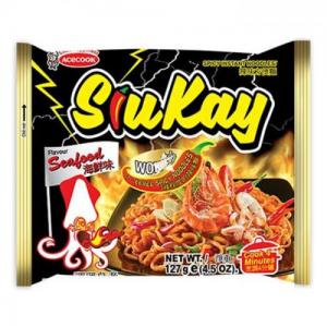 SIUKAY辣味方便面 海鲜味 127g