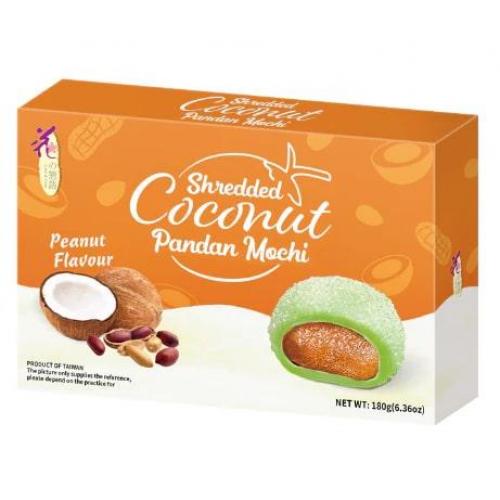 Love & Love Japanese Style  Mochi-Coconut Pandan Peanut 180g