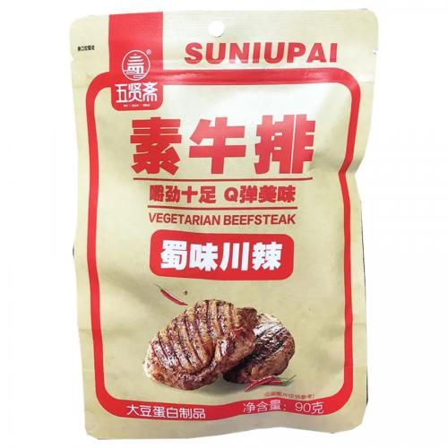Wuxianzai Veg Steak Sichuan Spicy 90g