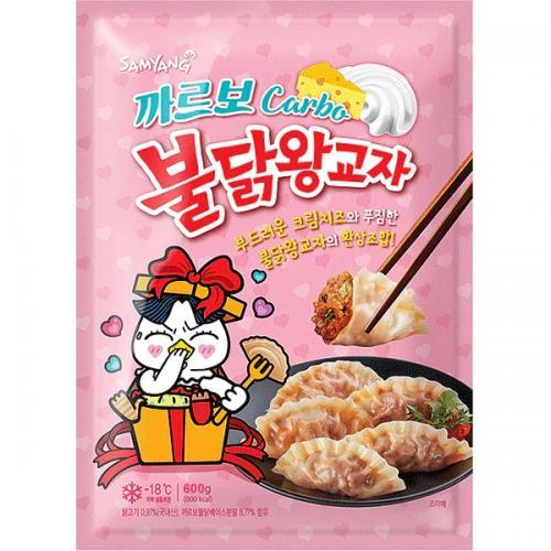 Samyang Buldak Dumpling Carbonara - Hot Chicken Flavour Giant Dumpling 700g