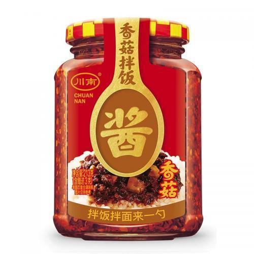 Chuang Na Chilli Sauce with Mushroom 213g (