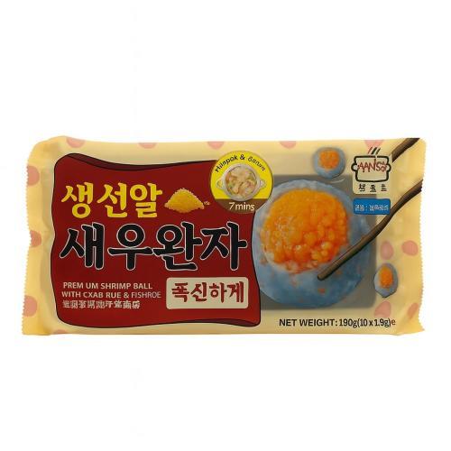 Hanss Premium Shrimp Ball with Crab Roe & Fish Roe 180g