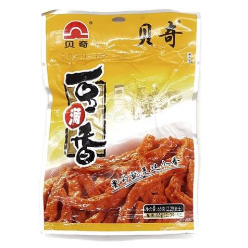 BeiQI Preserved Soybean Strip 65g