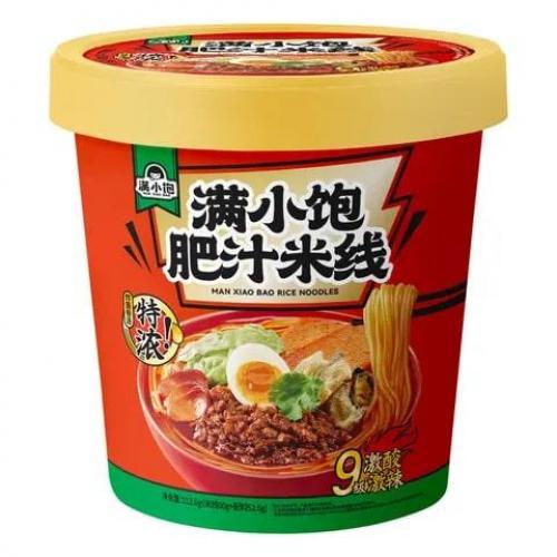 Man Xiao Bao Cup Rice Noodles with Rich Sauce 112.6g