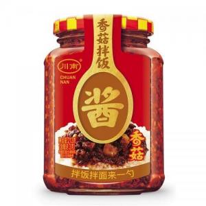 Chuang Na Chilli Sauce with Mushroom 213g (