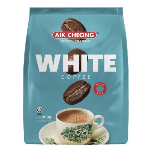 Aik Cheong White Coffee (Kopi Putih Pracampur) - Kosong 2 in 1 (12 Sachets) 360g