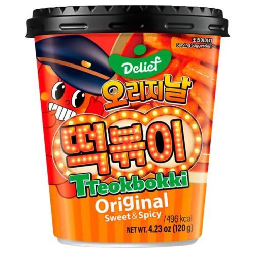 Delief Tteokbokki Original Sweet & Spicy 120g