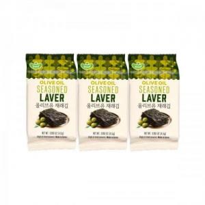 Delief Roasted Seasoned Laver Olive Oil Flavour (4.5g*3) 13.5g