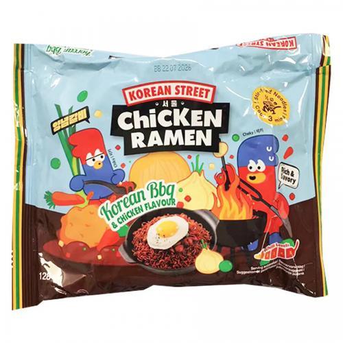 KoreanStreet Chicken Ramen BBQ 128g