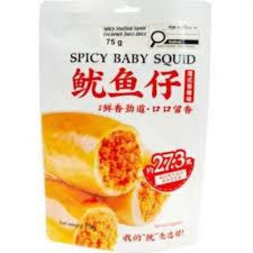 Youxi Youyu Spicy Baby Squid 75g