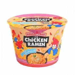 KoreanStreet Chicken Ramen Cup Carbonara 106g