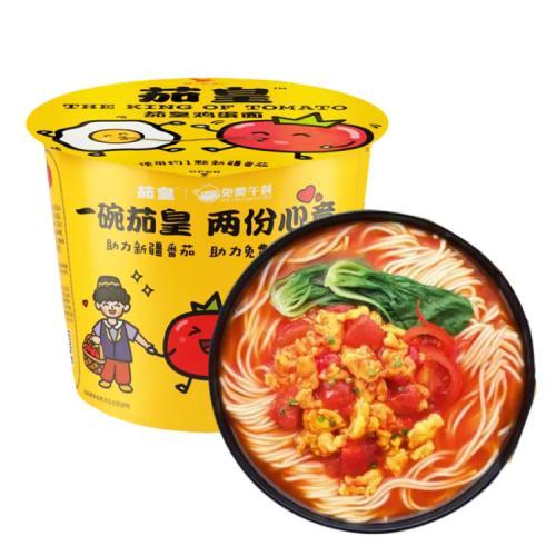 Unif Noodle King Tomato Eggs Bowl 120g
