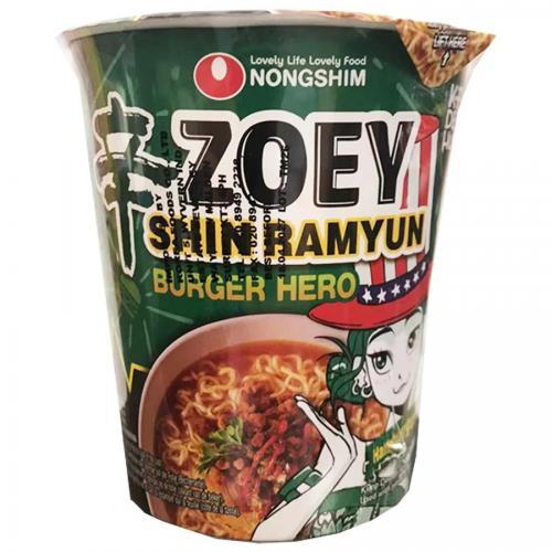 Nongshim Shin Ramyun Zoey Burger Hero 68g