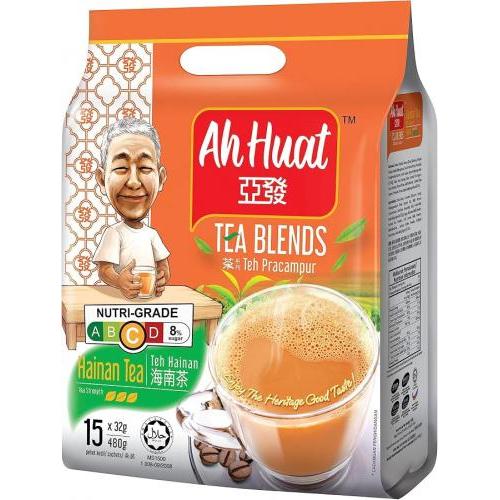 Ah Huat 3 in 1 Hainan Milk Tea (32g*15)  480g