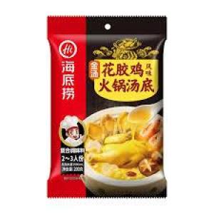 海底撈火鍋湯料-金湯花膠雞200g
